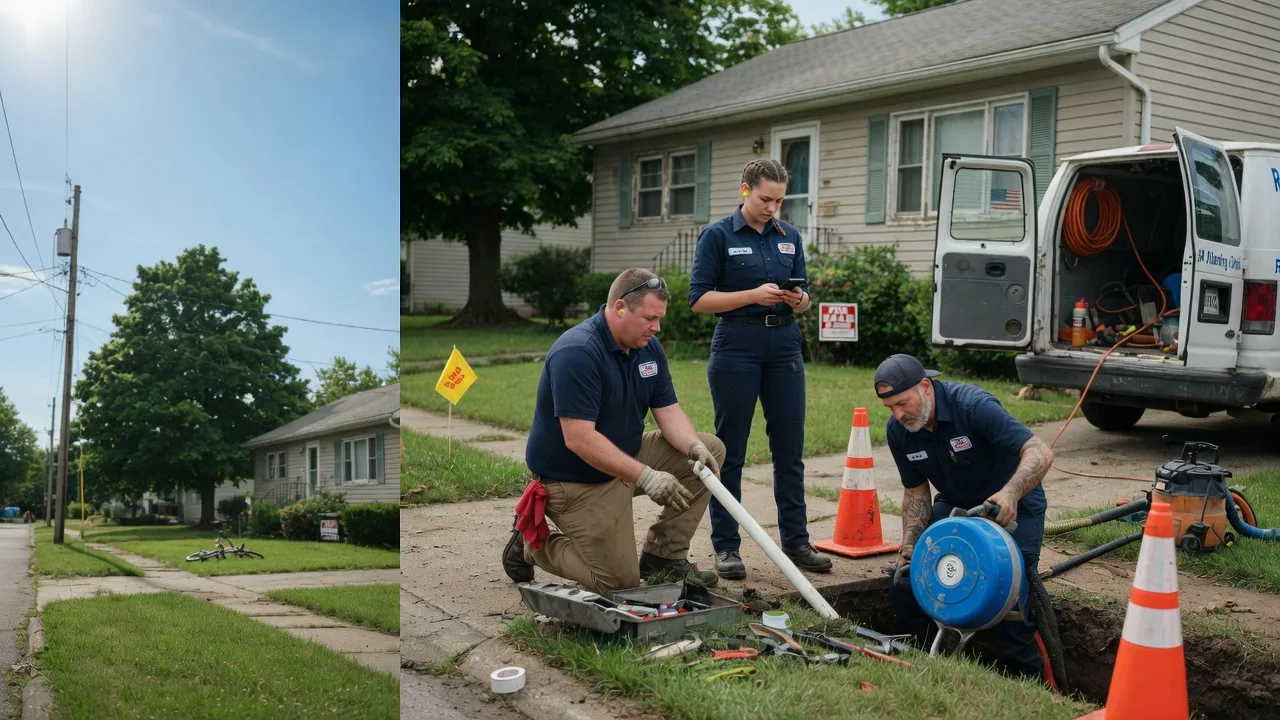 Sewer Line Repair in Gilman, IL near me